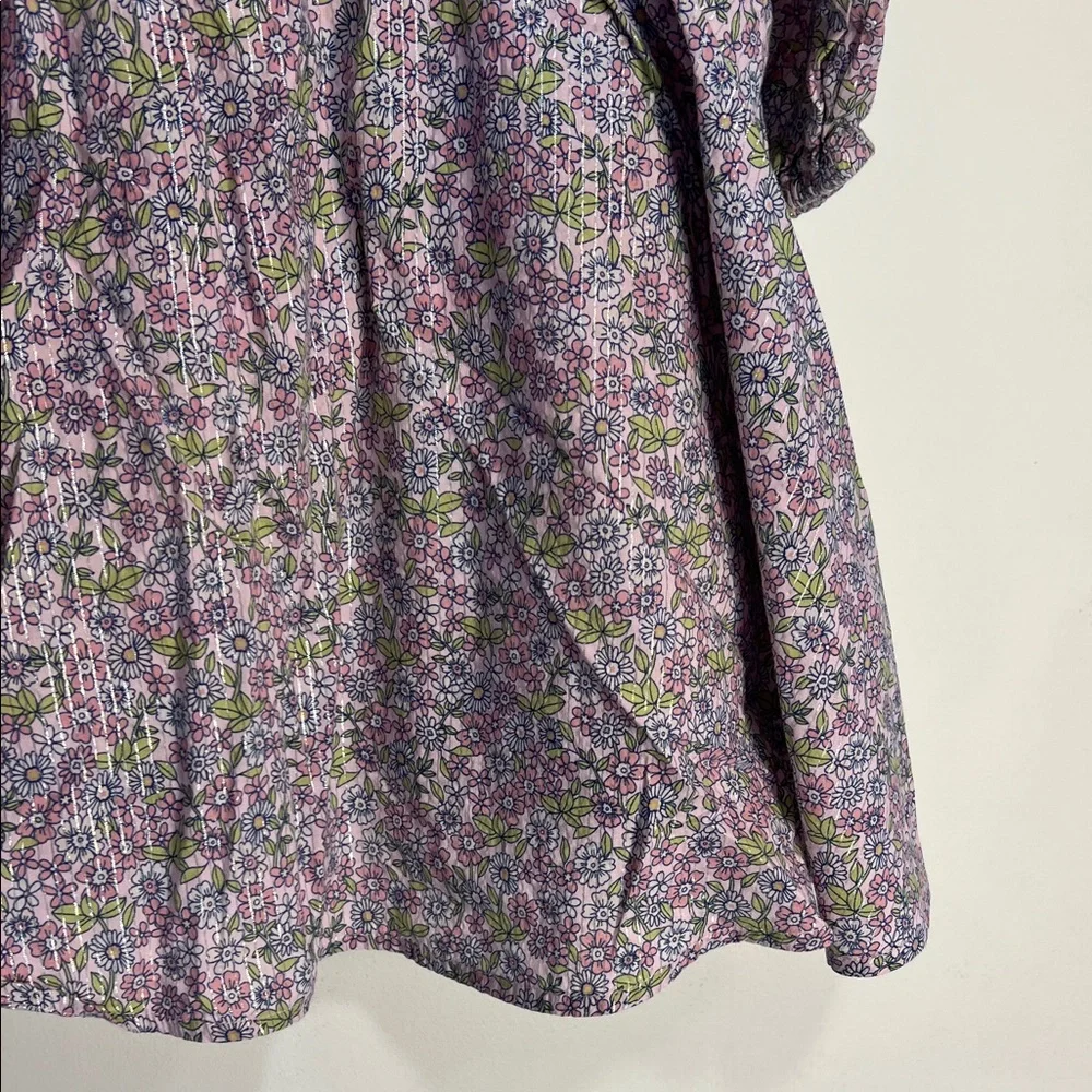 Crewcuts Purple Floral Kids Dress